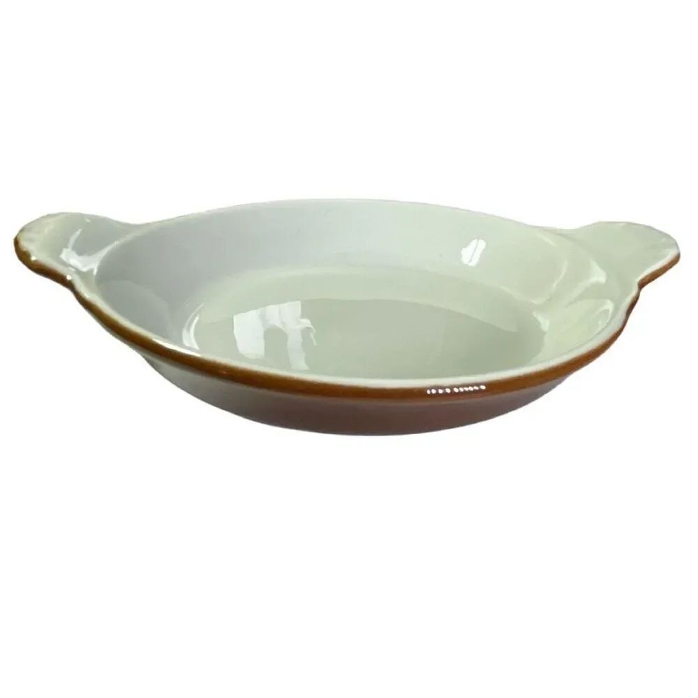 Vintage HALL Pottery individual baking dish #434